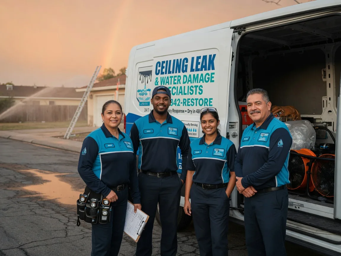 Ceiling Leak Cleanup company in Perkiomenville, PA